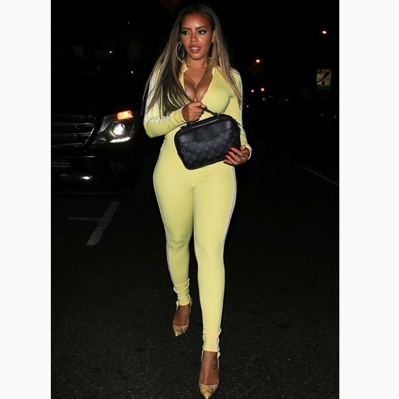 Adidas Stage Suit in yellow - Picture 4 of 7